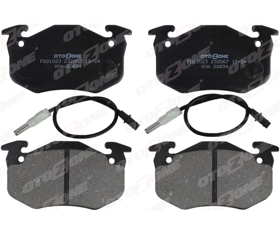 ÖN BALATA RENAULT R5 72>85 CLIO I 91>98 EXPRESS 85>92 TWINGO I 93>07 FİŞLİ