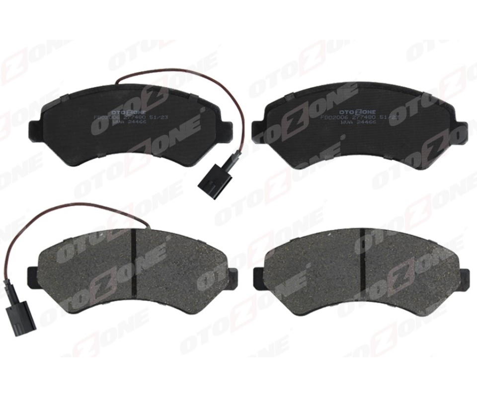 ÖN FREN BALATASI BOXER-DUCATO-JUMPER 06>16 FİŞLİ