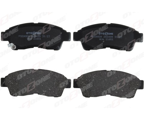 ÖN FREN BALATA TOYOTA COROLLA 1.6L 4A-FE enjeksiyonlu AE101 AE111 92-00 / CARINA E. CORONA 2.0L 3S -FE ST191 ST191E 92-98 / RAV4 2.0L 3S-FE SXA10 95-00