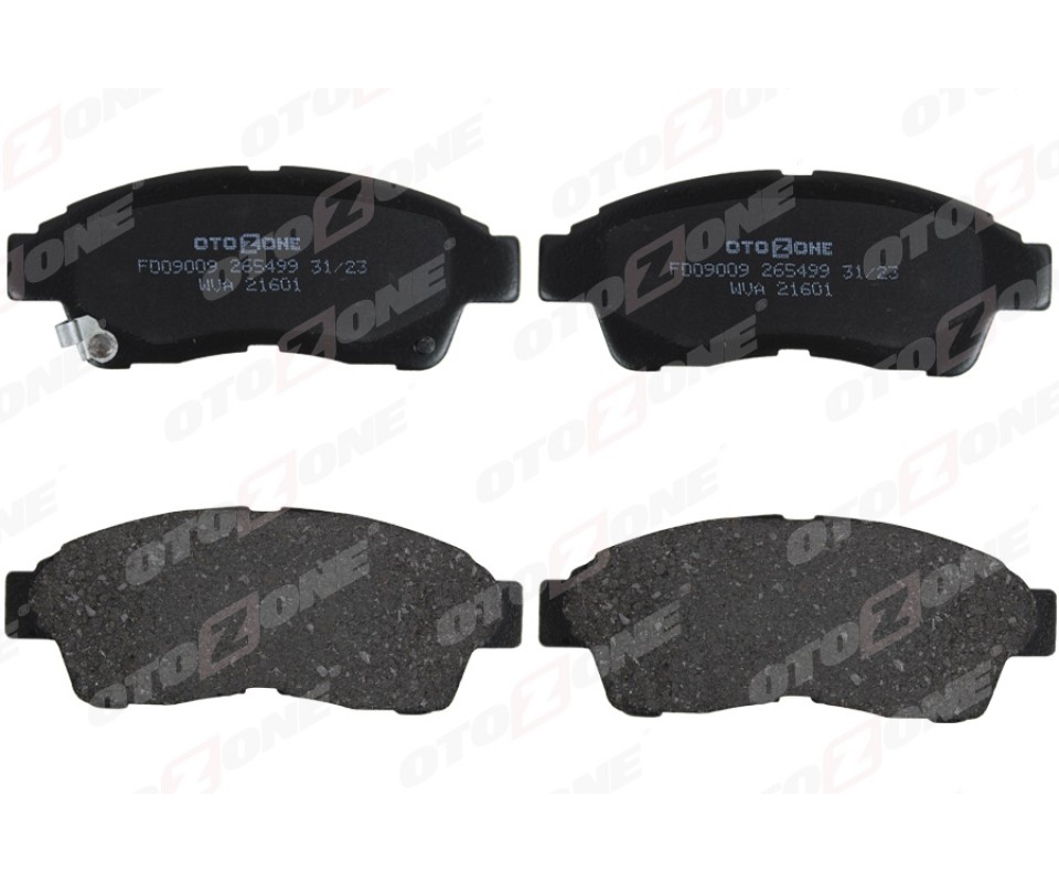 ÖN FREN BALATA TOYOTA COROLLA 1.6L 4A-FE enjeksiyonlu AE101 AE111 92-00 / CARINA E. CORONA 2.0L 3S -FE ST191 ST191E 92-98 / RAV4 2.0L 3S-FE SXA10 95-00