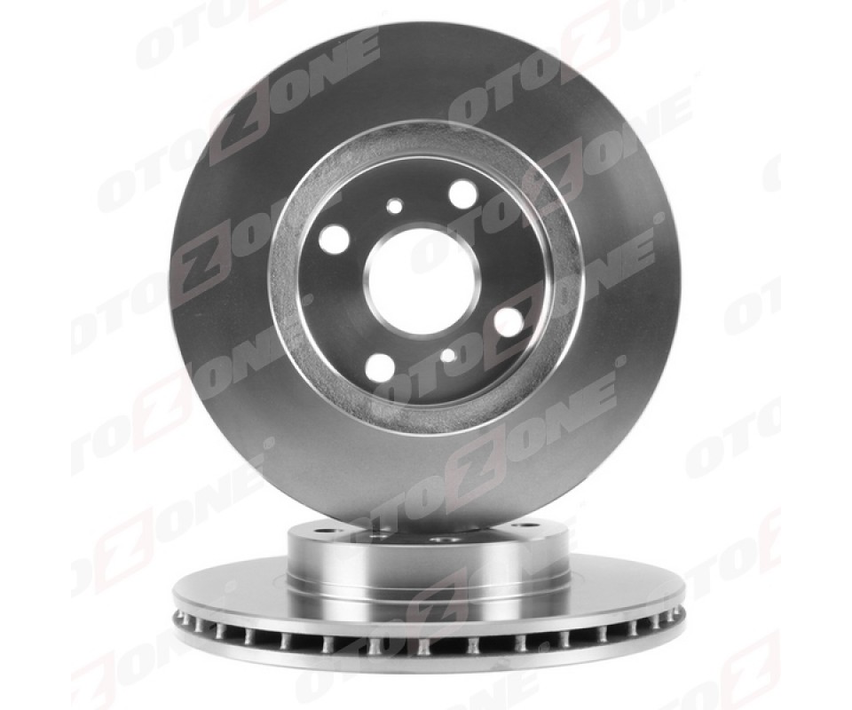 ÖN FREN DİSKİ HAVA KANALLI TOYOTA COROLLA 1.6L 4A-FE enjeksiyonlu AE101 AE111 92-00 255 çap x 4 bijon - Adet disk fiyatıdır