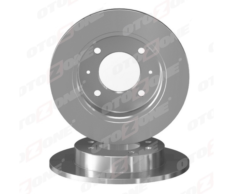 ARKA FREN DİSKİ DOLU TİP HYUNDAI ELANTRA 1.6L G4GR G4ED 96-06 258 çap x 4 bijon - Adet disk fiya tıdır