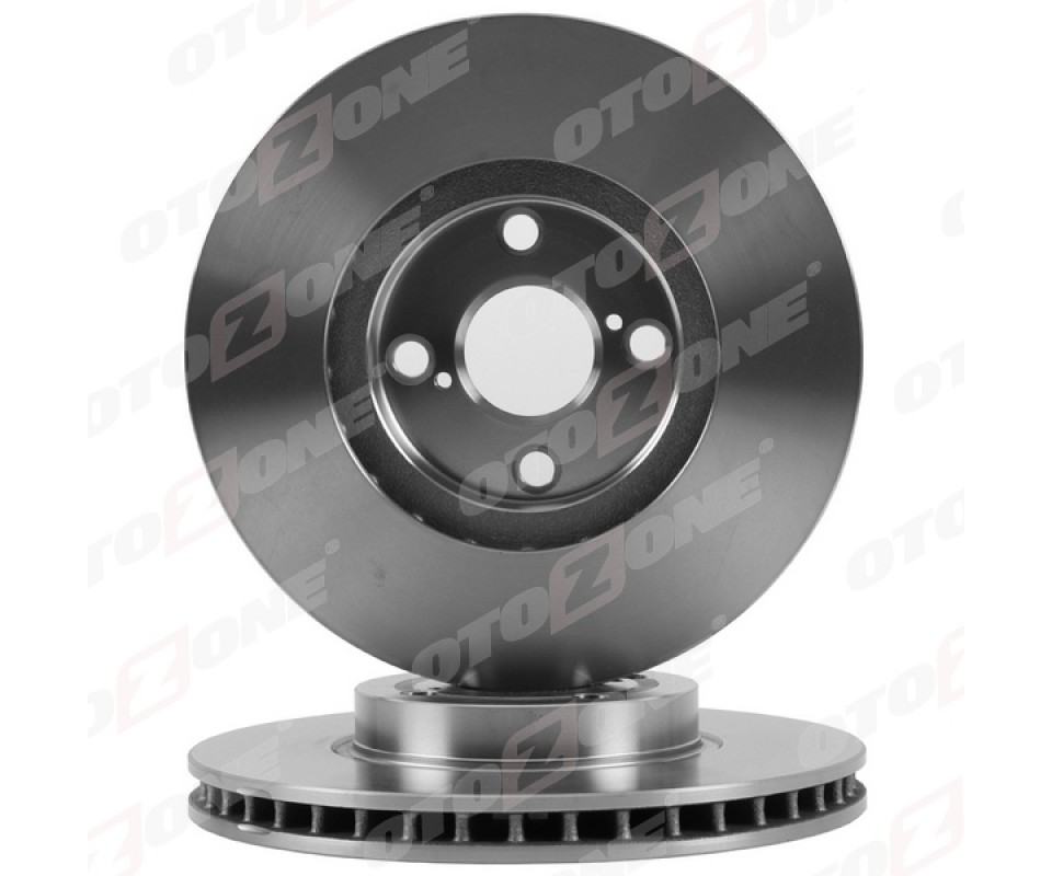 ÖN FREN DİSKİ HAVA KANALLI TOYOTA COROLLA 1.4L 1ND-TV NDE120 04-06 / VERSO 2.0L 1CD-FTV CDE120 03- 06 275 çap X 4 bijon - Adet disk fiyatıdır