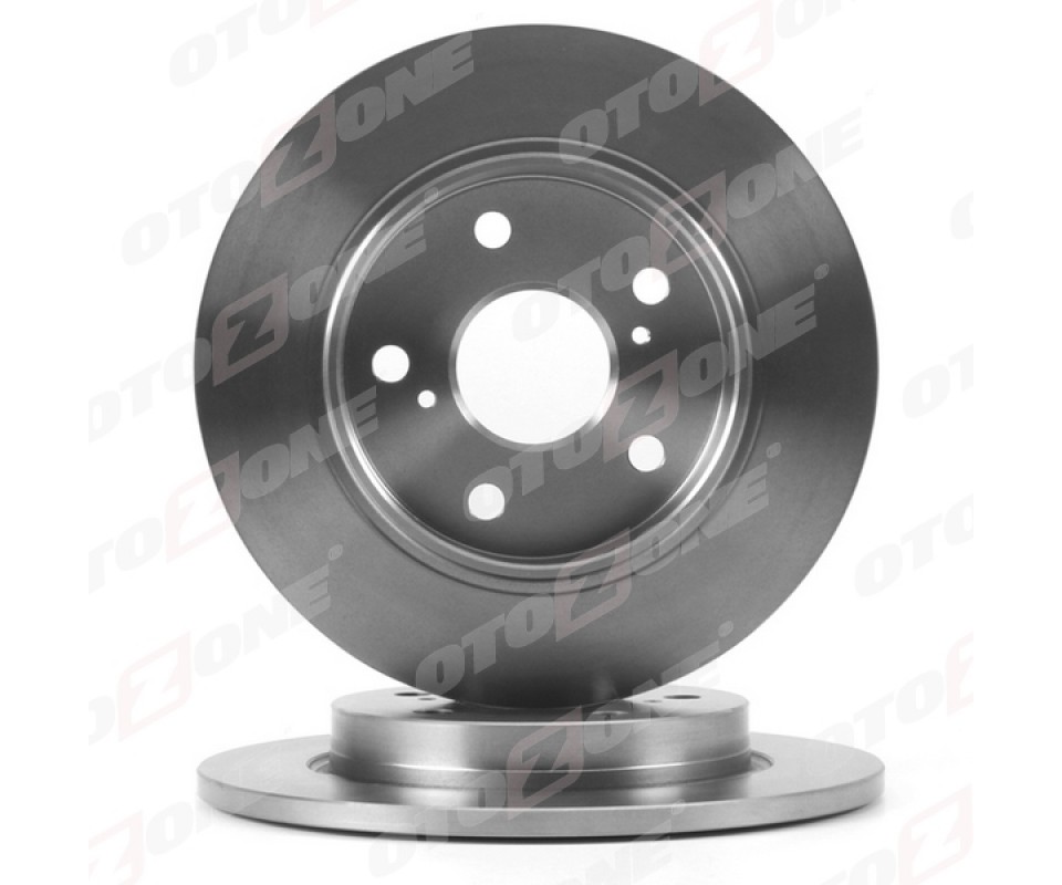 ARKA FREN DİSKİ DOLU TİP TOYOTA AURIS COROLLA 1.4L 1NDTV NDE150 NDE180 D-4D dizel 07-> / 1.33L 1NR-FE NRE180 12-> - 270 ÇAP X 5 BİJON - Adet disk fiyatıdır