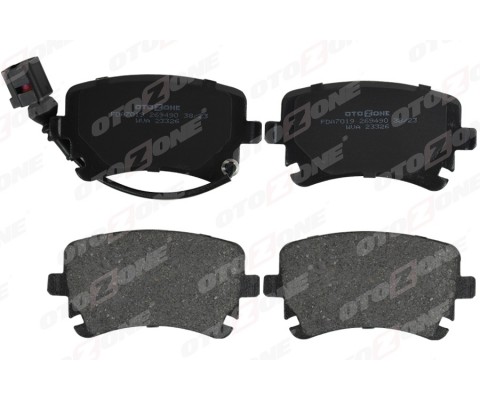 ARKA BALATA VW TRANSPORTER T5 03 >09 > A4 04-09 A6 04-11 A8 03-10 FİŞLİ