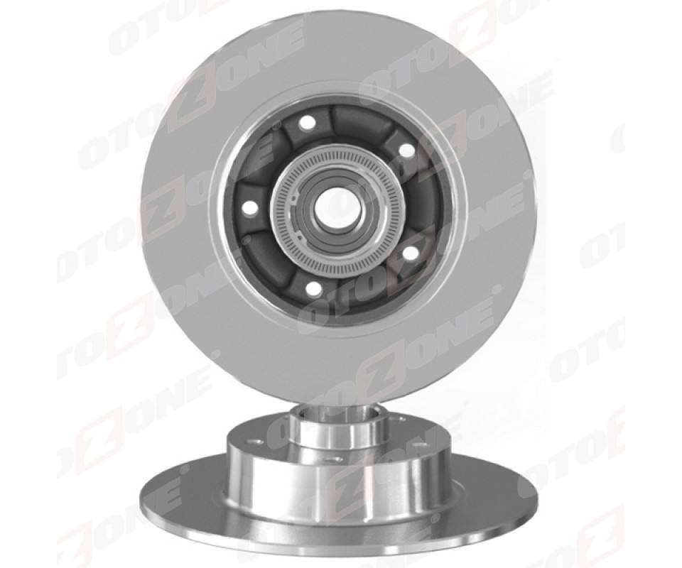 ARKA FREN AYNASI RULMANLI RENAULT MEGANE III 09>15 SCENIC III 09>15 GRAND SC NIC III 09>15 260x8x86.2 5 DELİK