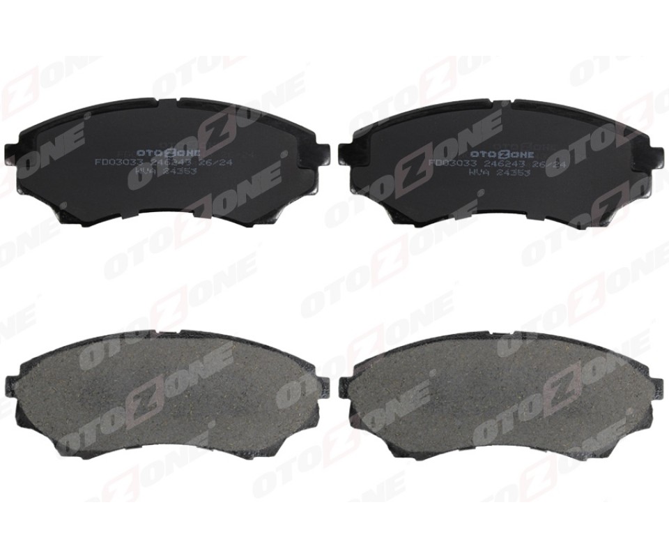ON FREN BALATASI MAZDA 4 4 B 2500 RANGER 02>06 2.5TD / 3.0TD 06>12