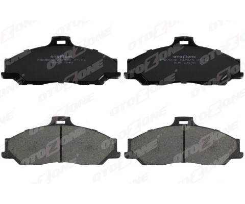 ÖN BALATA RANGER 2.5 D TD 4X4 99 > 3.0 TDCİ 05 > MAZDA B SERİSİ 2.5 D TD 98 > GDB3353