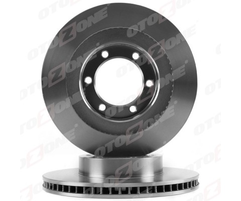 ÖN FREN DİSKİ HAVA KANALLI TOYOTA LAND CRUISER 3.0L 1KZ-TE 1KD-FTV KZJ120 KDJ120 03-09 338 çap x 6 bijon - Adet disk fiyatıdır