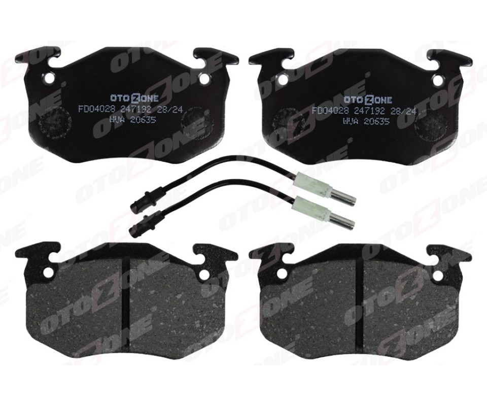 ÖN FREN BALATASI P106 91>04 P205 83>94 P305 83>88 P306 93>01 P309 85>93 P405 87>92 SAXO AX ZX C15 F İŞLİ