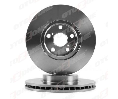 ÖN FREN DİSKİ HAVA KANALLI TOYOTA AVENSIS 1.6L 3ZZFE VVTi ZZT250 03-08 / 2.0L 1AZFSE AZT250 03-08 277 çap x 5 bijon - Adet disk fiyatıdır