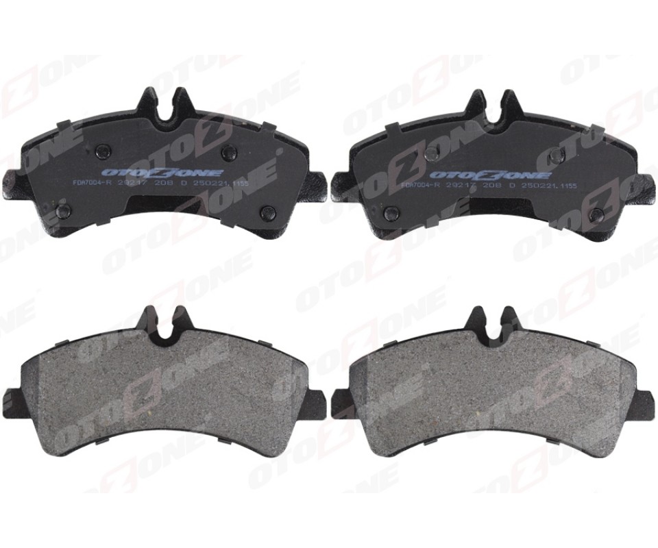 FREN BALATASI ARKA MERCEDES SPRINTER B906 06> . VW CRAFTER 30-35-50 CIFT TEKER