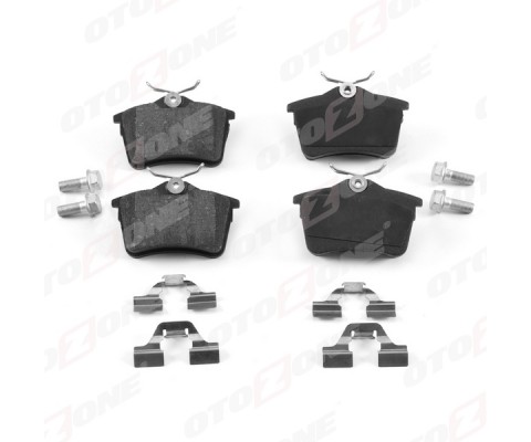 ARKA FREN BALATASI P307 00>09 P308 07>14 PARTNER 08> PARTNER TEPEE 08> BERLINGO 08> C4 04>16 civat a takımlı