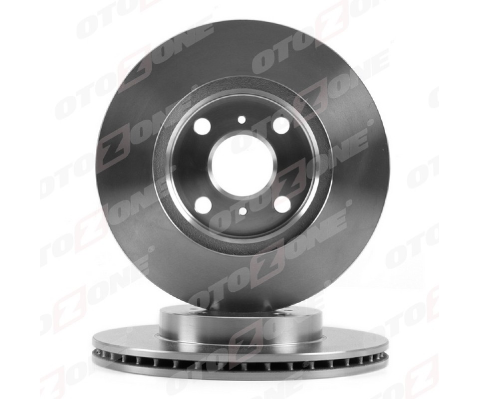 ÖN FREN DİSKİ HAVA KANALLI TOYOTA YARIS 1.0L 1SZ-FE SCP10 99-05 / 1.3L 2SZ-FE SCP12 99-05 / 1.3L 2 NZ-FE NCP10 99-05 - büyük tip - arkalar disk ise 255 çap x 4 bijon - Adet disk fiyatıdır