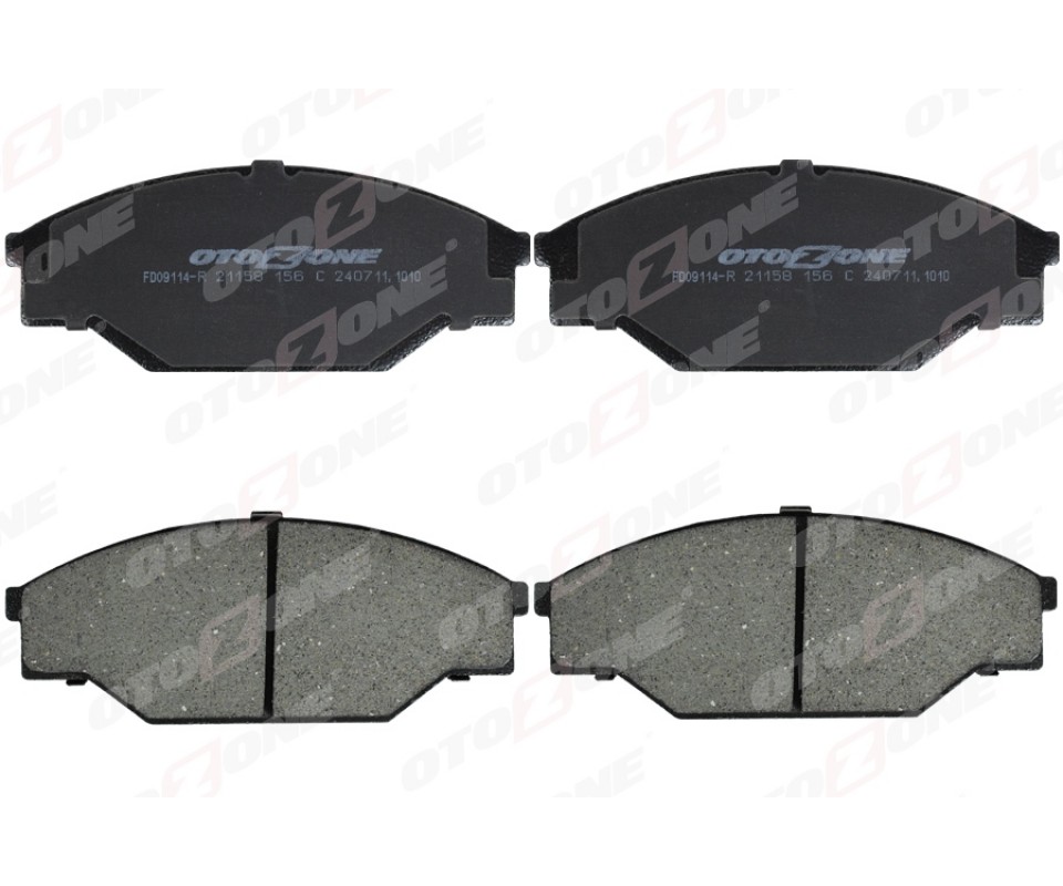 ÖN FREN BALATA TOYOTA HILUX 2.4L 2L-T LN85 LN145 4x2 90-04 / HIACE 2.4L 2L LH112 LH114 89->