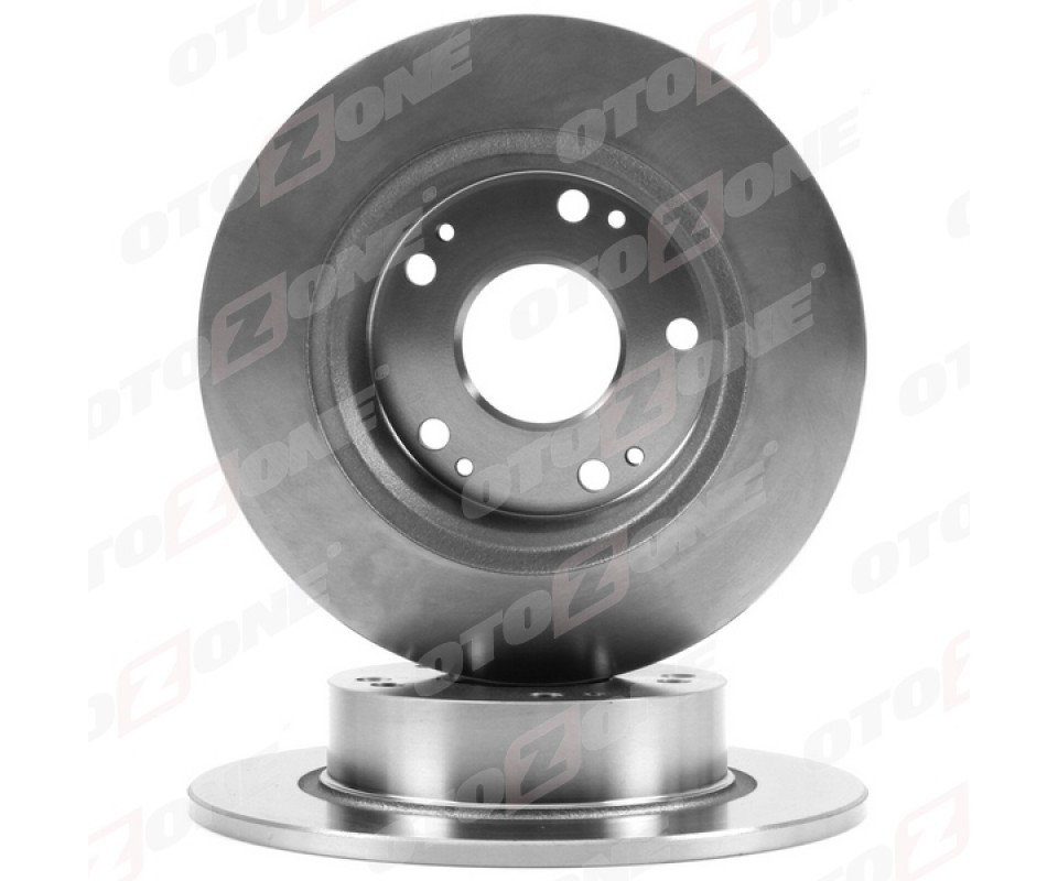 ARKA FREN DİSKİ DOLU TİP HONDA ACCORD 2.0L K20A VTEC 2.2L N22A CTDİ 2.4L K24A CL7 CL9 CN1 kasa 0 3-08 260 çap x 5 bijon - Adet disk fiyatıdır