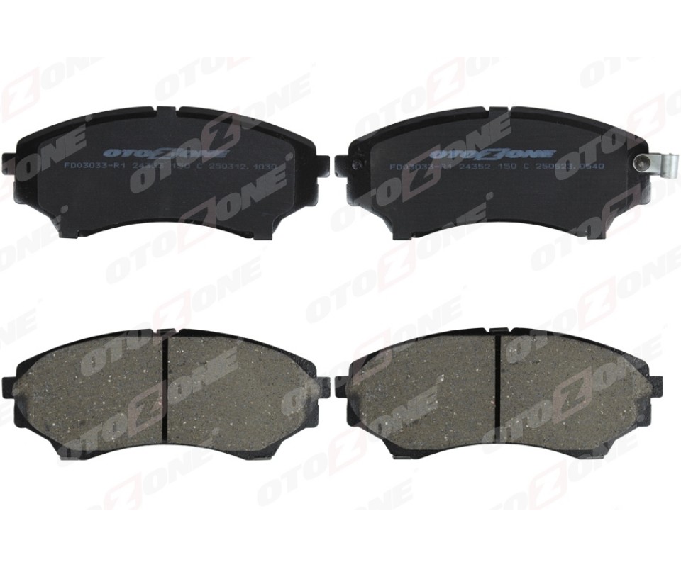 ON FREN BALATASI MAZDA 4 4 B 2500 RANGER 02>06 2.5TD / 3.0TD 06>12