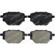 ARKA FREN BALATASI CORSA F 19> C4 20> 2008 19> 208 19> 249 mm