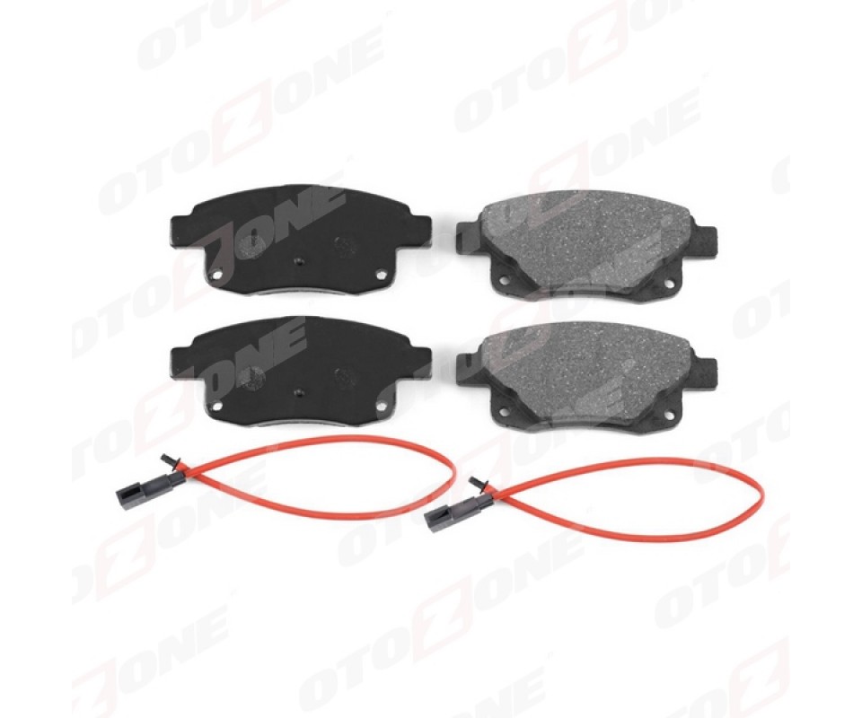 ARKA FREN BALATASI TRANSIT V347-V348 06>11 ÇİFT FİŞLİ