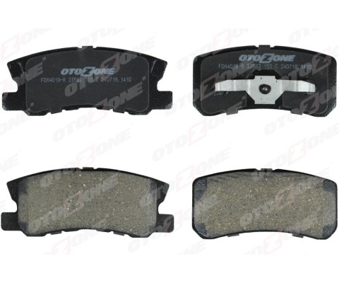 ARKA FREN BALATA P4008 12 > C4 1.6HDİ 12 > / MITSUBISHI OUTLANDER 2.0L CW4W 07-12 / ASX 1.6L 4A92 GA 1W 10-> / PAJERO 3.2L DI-D 3.5L Gdi 00->