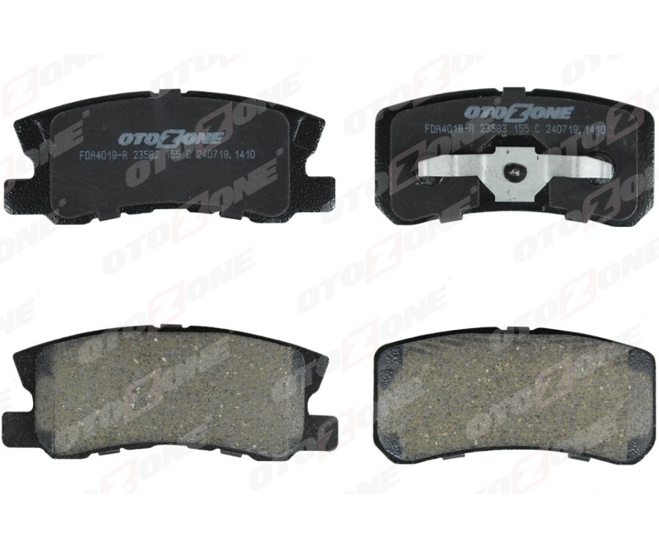 ARKA FREN BALATA P4008 12 > C4 1.6HDİ 12 > / MITSUBISHI OUTLANDER 2.0L CW4W 07-12 / ASX 1.6L 4A92 GA 1W 10-> / PAJERO 3.2L DI-D 3.5L Gdi 00->