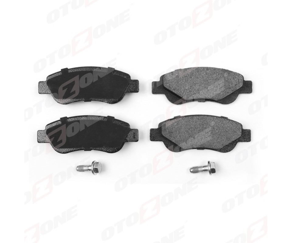 ÖN BALATA P107 06/05 > P108 14 >C1 1.0 1.4HDİ 6.05 > 1.0 1.2VTİ 14 > TOYOTA AYGO 1.0 1.4 HDİ 7.05 > civata takımlı