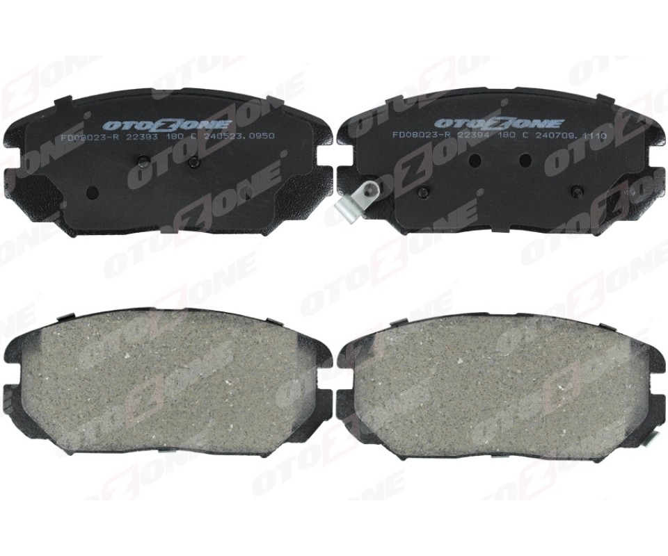 ÖN FREN BALATA HYUNDAI SONATA 2.0L CRDİ 98-04 2.0L VVTİ GLS 05-> / SANTAFE 2.0L D4EA CRDİ 04-> / TUC SON 2.0L D4EA CRDİ 04-10 / KIA SOUL 1.6L CVVT 09-> / SPORTAGE 2.0L CRDİ 04-> - Aşınma ikaz soketli