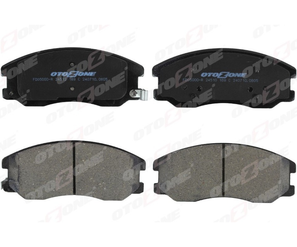 ÖN FREN BALATA CHEVROLET CAPTIVA 2.0L 2.4L 06-> METAL İNDİKATÖRLÜ