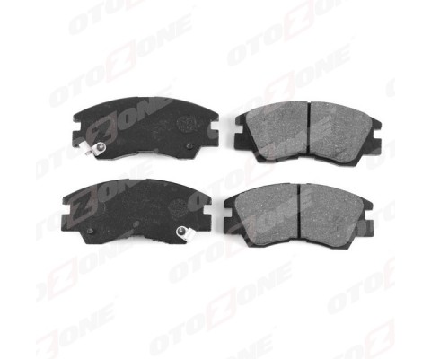 ÖN FREN BALATA MITSUBISHI L200 2.5L 4D55 4D56 8v K14T 4x2 4x4 86-98 / L300 2.5L 4D56 8v P15V PANELVA N 86-> - Aşınma ikaz soketli