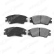 ÖN FREN BALATA MITSUBISHI L200 2.5L 4D55 4D56 8v K14T 4x2 4x4 86-98 / L300 2.5L 4D56 8v P15V PANELVA N 86-> - Aşınma ikaz soketli