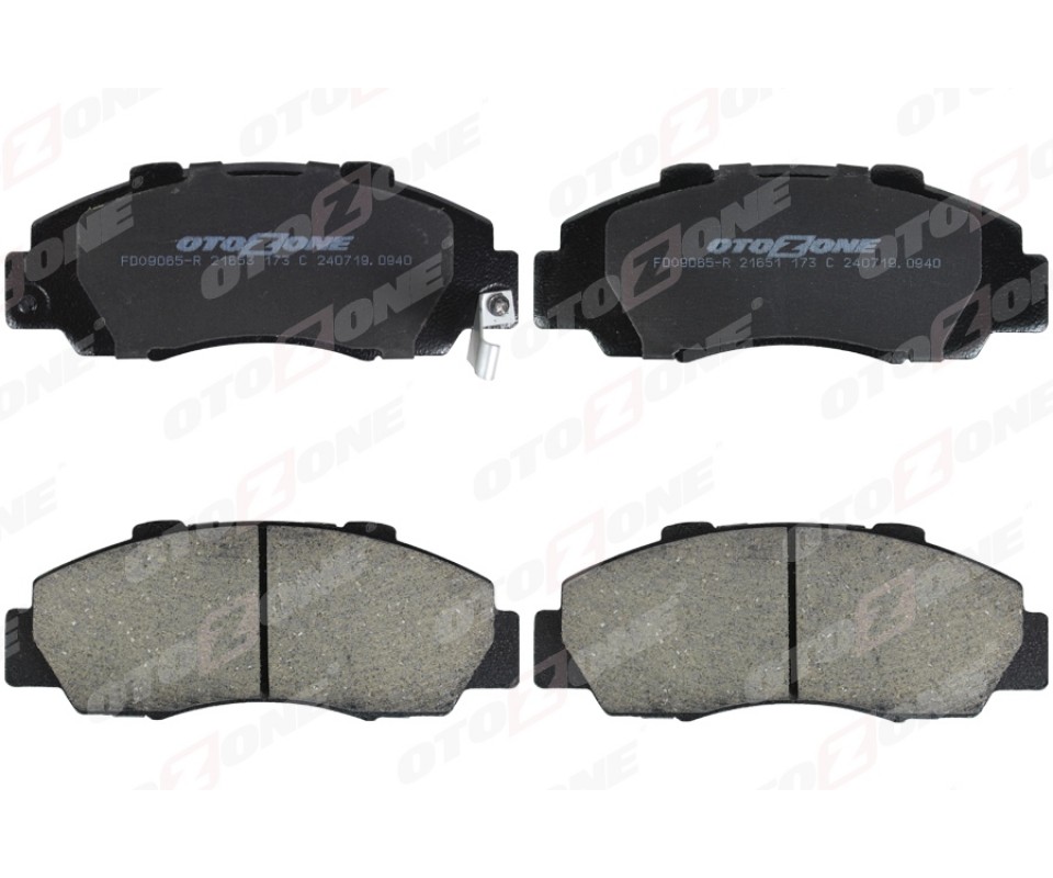 ÖN FREN BALATA HONDA ACCORD EURO 2.0L F20Z1 F20B5 A/T CE8 CH3 kasa 96-02 / CR-V 2.0L B20B3 B20Z1 RD1 kasa 96-01 / HR-V 1.6L D16W1 GH kasa 99-07 - Aşınma ikaz soketli