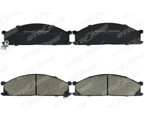 ÖN FREN BALATA NISSAN PICK UP 2.5L 2.7L TD25 TD27 D22 98-02 / TERRANO 3.0L VG30 WD21 4x4 90->