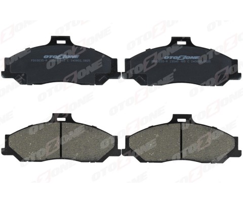 ÖN BALATA RANGER 2.5 D TD 4X4 99 > 3.0 TDCİ 05 > MAZDA B SERİSİ 2.5 D TD 98 > GDB3353