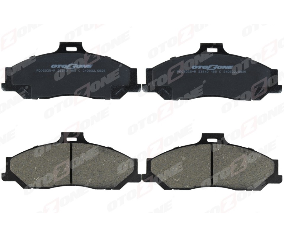 ÖN BALATA RANGER 2.5 D TD 4X4 99 > 3.0 TDCİ 05 > MAZDA B SERİSİ 2.5 D TD 98 > GDB3353