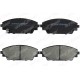 ÖN FREN BALATA MAZDA 3 1.5L P5 SKYACTIV BM kasa 14-16 / MAZDA 3 1.5L P5 SKYACTIV BN kasa 17-19 / CX-3 1.5L S5 SKYACTIV dizel DK kasa 15-> - Aşınma ikaz soketli