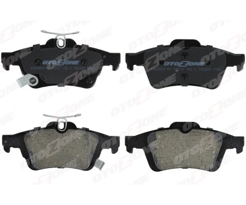 ARKA BALATA FOCUS II CMAX 03> CONNECT 02> LAGUNA III 07> OPEL VECTRA C 02> SIGNUM 03> CITROEN C5 08> METAL İNDİKATÖRLÜ 15mm