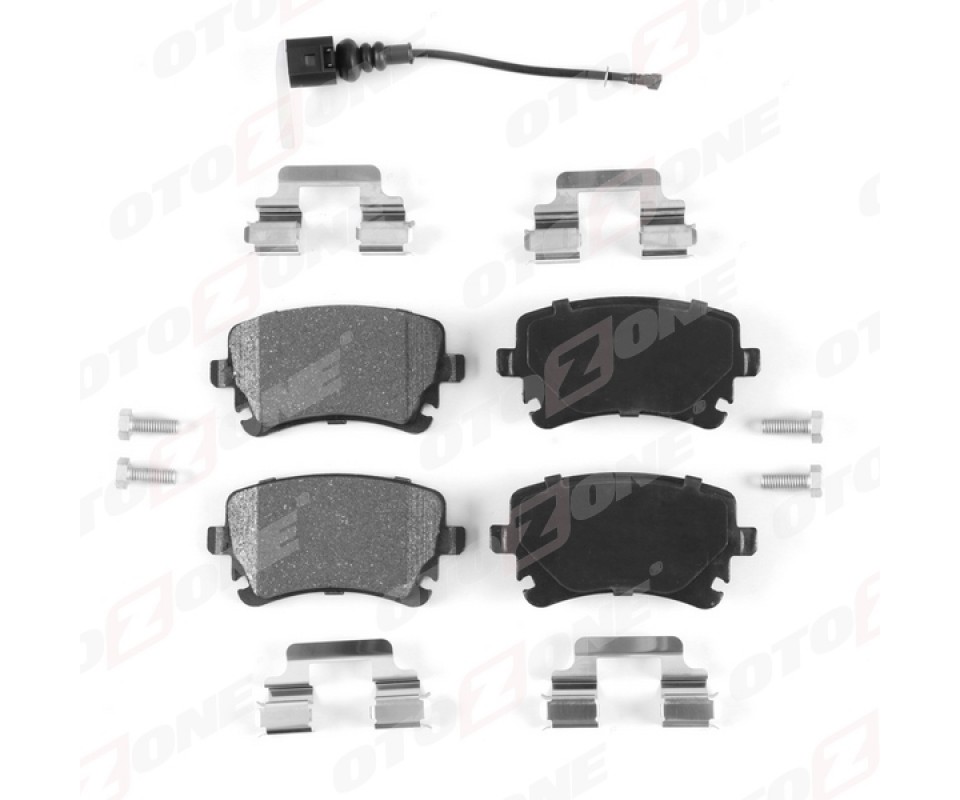 ARKA BALATA VW TRANSPORTER T5 03 >09 > A4 04-09 A6 04-11 A8 03-10 FİŞLİ
