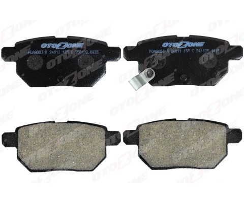 ARKA FREN BALATA TOYOTA AURIS. COROLLA 1.6L 1ZR-FE ZRE151 07-11 / 1.33L 1NR-FE NRE150 6 vites 10->