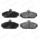 ÖN FREN BALATA HONDA CIVIC 1.6L D16 VTEC VTI 01-05 / 1.6L D16A Euro 96-99 - Aşınma ikaz soketli