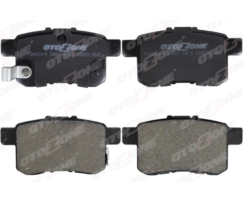 ARKA FREN BALATA HONDA ACCORD 2.0L R20A3 CU kasa 08-> - Aşınma ikaz soketli