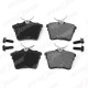 ARKA FREN BALATASI PEUGEOT P407 1.6 HDI 1.8-2.0 04> 607 00> CITROEN C5 08> civata takımlı