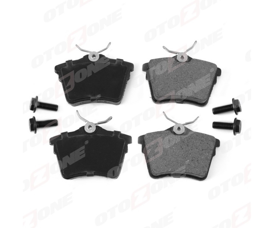 ARKA FREN BALATASI PEUGEOT P407 1.6 HDI 1.8-2.0 04> 607 00> CITROEN C5 08> civata takımlı