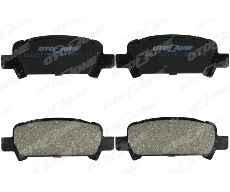 ARKA FREN BALATA SUBARU IMPREZA 2.0L EJ20 GC GD 98-05 / FORESTER 2.0L EJ20 S turbo SF 99-02 / OUTBAC K 2.5L 3.0L 99-09 - Aşınma ikaz soketli