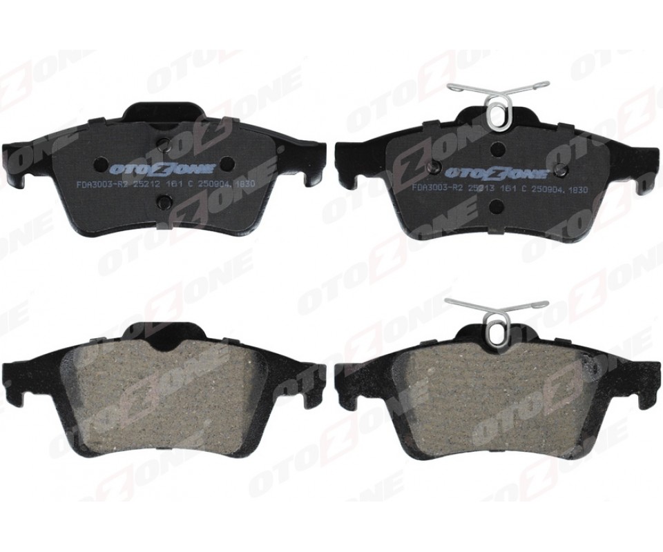 ARKA FREN BALATA MAZDA 3 BK 03-09 / RENAULT LAGUNA III 07-> / OPEL VECTRA C 02-> / CITROEN C5 08-> / PEUGEOT 508 10-> / FORD FOCUS II. C-MAX 04-> CONNECT 02-> / VOLVO S40 II 04-> / SAAB 9-3 02->