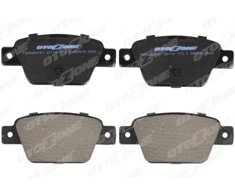ARKA FREN BALATASI FIAT STILO 02> LINEA 07> BRAVO II 07>14 ALFA ROMEO MİTO 08> MULTIPLA 99> klipsli