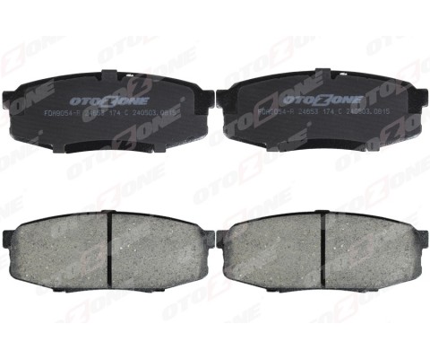 ARKA FREN BALATA TOYOTA LANDCRUISER 4.5L 1VD-FTV VDJ200 dizel D4-D 08-> 4.6L 2UZ-FE UZJ200 V8 08->