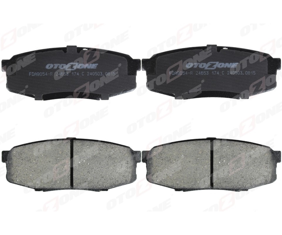 ARKA FREN BALATA TOYOTA LANDCRUISER 4.5L 1VD-FTV VDJ200 dizel D4-D 08-> 4.6L 2UZ-FE UZJ200 V8 08->