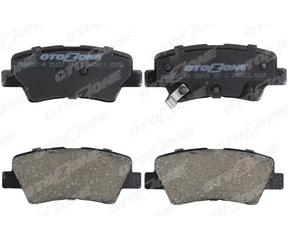 ARKA FREN BALATA HYUNDAI i20 1.2L G4LA 15-20 1.4L G4LC 15-18 1.4L D4FC CRDi 15-18 / ELANTRA 1.6L D4FB G4FG 16-> / KIA SOUL 1.6L D4FB 14-> / SPORTAGE 1.6L G4FD G4FJ T-GDI 15-> 1.6L D4FE 18->