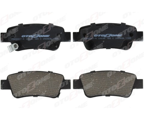 ARKA FREN BALATA HONDA CR-V 2.2L N22A CTDi dizel RE6 06-> / CR-V 2.0L R20 benzinli RE5 otomatik vite s 07-15 / CR-V 1.6L N16A2 RE6 İ-DTEC dizel 4x2 4x4 13-> - Aşınma ikaz soketli