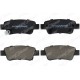 ARKA FREN BALATA HONDA CR-V 2.2L N22A CTDi dizel RE6 06-> / CR-V 2.0L R20 benzinli RE5 otomatik vite s 07-15 / CR-V 1.6L N16A2 RE6 İ-DTEC dizel 4x2 4x4 13-> - Aşınma ikaz soketli